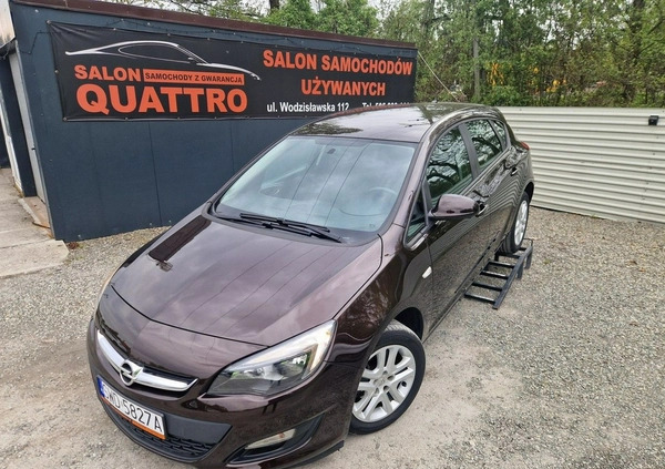 Opel Astra cena 37900 przebieg: 121200, rok produkcji 2014 z Rybnik małe 407